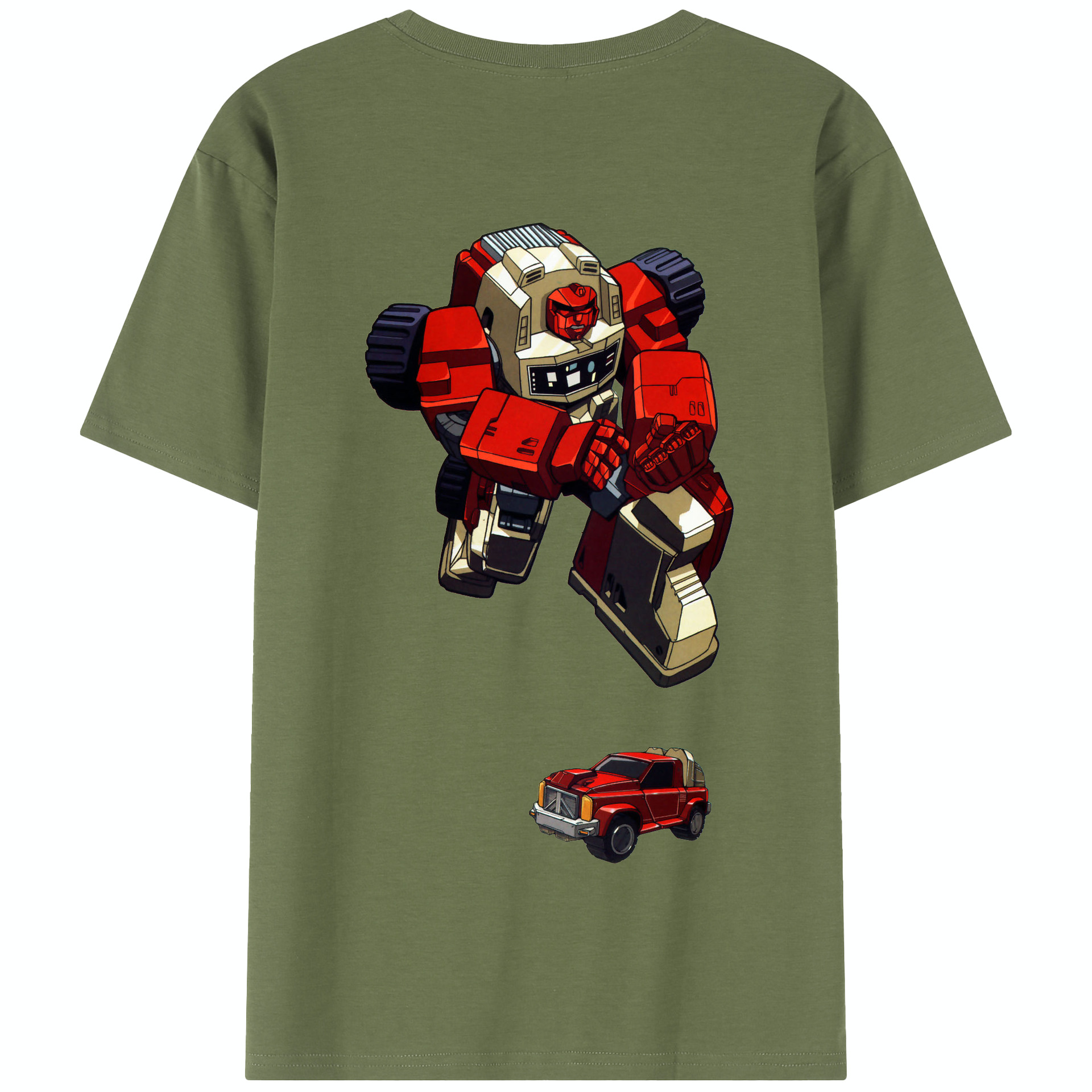 （画像用）  綿100％半袖Tシャツ（背面プリント）